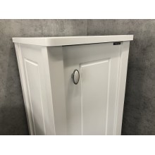 Шкаф полупенал Comforty Павия 40 00004148000 Белый глянец