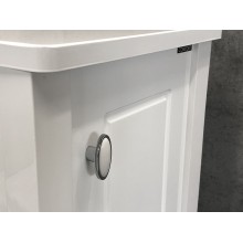 Шкаф полупенал Comforty Павия 40 00004148000 Белый глянец