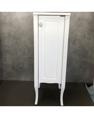 Шкаф полупенал Comforty Павия 40 00004148000 Белый глянец