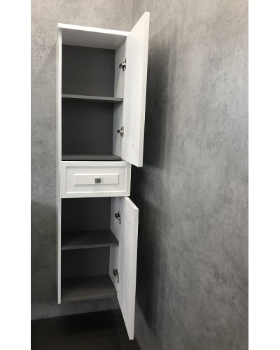 Шкаф пенал Comforty Феррара 40 00004148010 подвесной Белый глянец