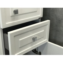 Шкаф пенал Comforty Феррара 40 00004148010 подвесной Белый глянец