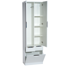 Орхидея - 60 Пенал белая эмаль / Б/К с 2 ящ.