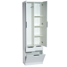 Орхидея - 60 Пенал белая эмаль / Б/К с 2 ящ.