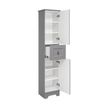 Лувр - 35 Пенал с 1 ящ. серый прав. О