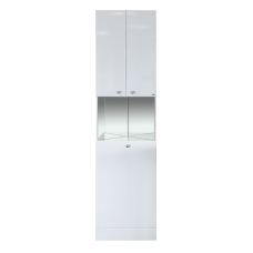 Пенал - угловой Юлия  с зеркалом / Б/К