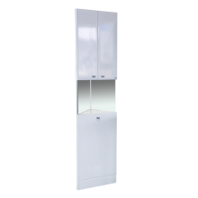 Пенал - угловой Юлия  с зеркалом / Б/К