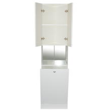 Пенал - угловой Юлия  с зеркалом / Б/К