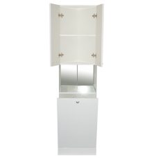 Пенал - угловой Юлия  с зеркалом / Б/К