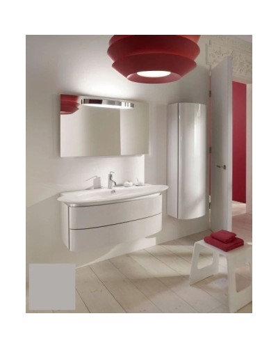 Подвесная колонна правосторонняя серый титан глянец Jacob Delafon Presquile EB1115D-N21