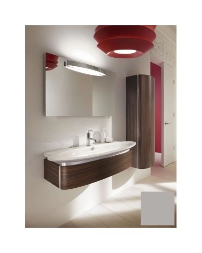 Подвесная колонна правосторонняя серый титан глянец Jacob Delafon Presquile EB1115D-N21