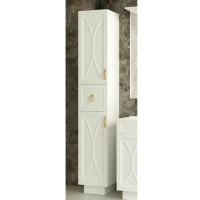 Амбра - 35 Пенал правый белый