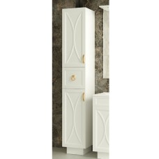 Амбра - 35 Пенал правый белый