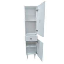 Шкаф пенал Comforty Монако 40 R 00003129168 Белый глянец