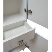 Шкаф пенал Comforty Монако 40 R 00003129168 Белый глянец