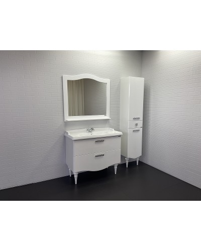 Шкаф пенал Comforty Монако 40 R 00003129168 Белый глянец