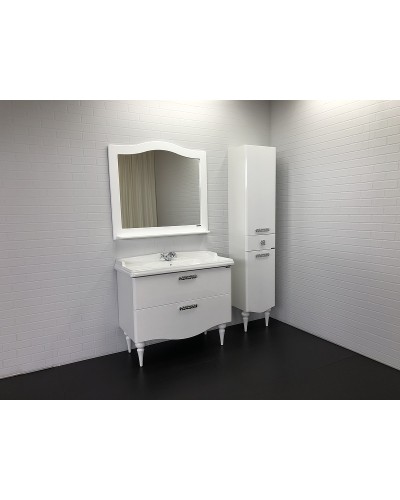 Шкаф пенал Comforty Монако 40 R 00003129168 Белый глянец