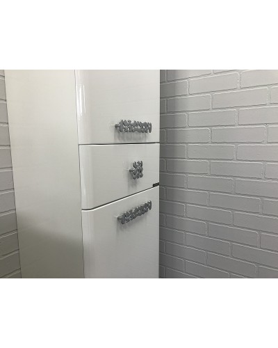 Шкаф пенал Comforty Монако 40 R 00003129168 Белый глянец