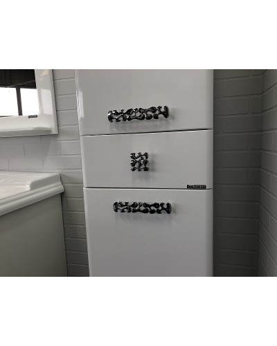 Шкаф пенал Comforty Монако 40 R 00003129168 Белый глянец