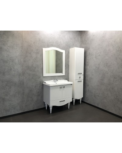 Шкаф пенал Comforty Монако 40 R 00003129168 Белый глянец