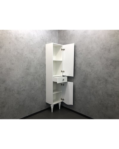 Шкаф пенал Comforty Монако 40 R 00003129168 Белый глянец