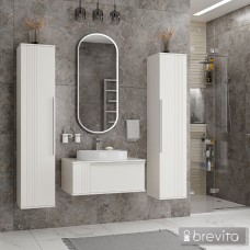 SAVOY - 35 Пенал подвесной прав./лев. белый