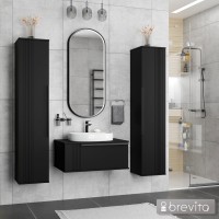 SAVOY - 35 Пенал подвесной прав./лев. черный