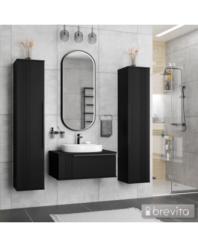 SAVOY - 35 Пенал подвесной прав./лев. черный