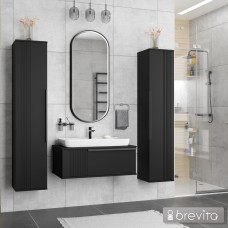 SAVOY - 35 Пенал подвесной прав./лев. черный