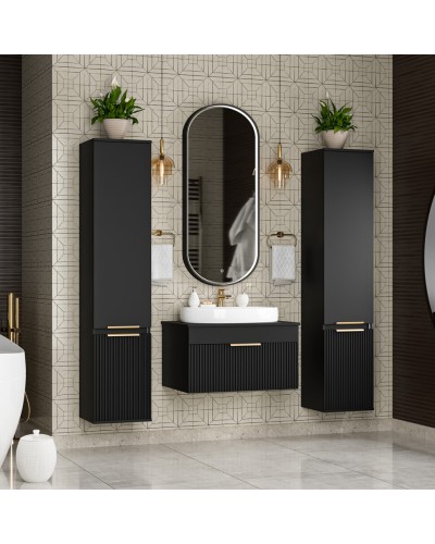 ENFIDA - 35 Пенал универс. левый черный