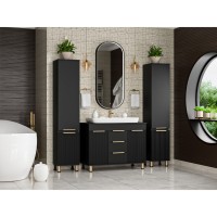 ENFIDA - 35 Пенал универс. левый черный