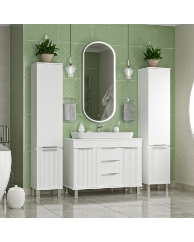 ENFIDA - 35 Пенал универс. левый белый