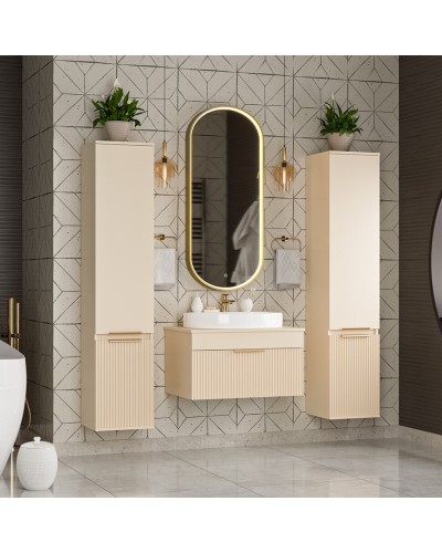 ENFIDA - 35 Пенал универс. левый бежевый