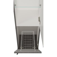 Марта - 35 пенал темный бетон прав. с Б/К