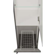 Марта - 35 пенал темный бетон прав. с Б/К