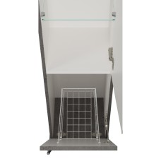 Марта - 35 пенал темный бетон прав. с Б/К