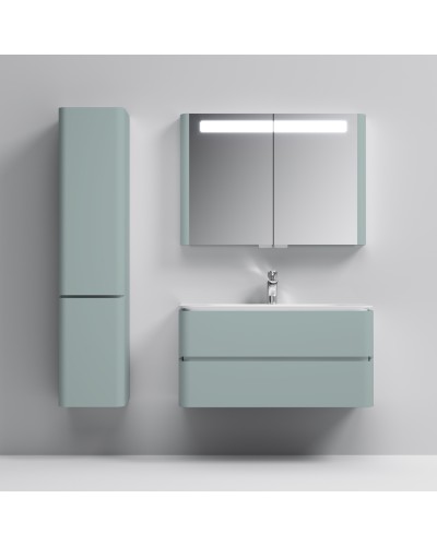 Шкаф пенал AM.PM Sensation 40 L M30CHL0406GG подвесной Мятный