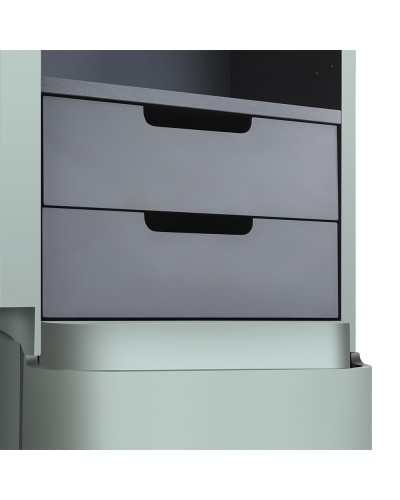 Шкаф пенал AM.PM Sensation 40 L M30CHL0406GG подвесной Мятный