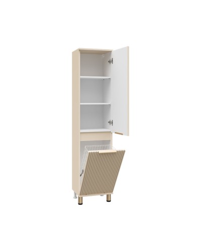 ENFIDA - 40 Пенал универс. правый бежевый с Б/К