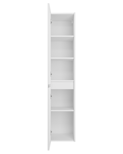 BALATON - 35 Пенал левый подвесной, белый