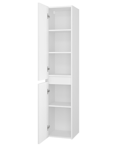 BALATON - 35 Пенал левый подвесной, белый