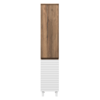 DAKOTA - 35 Пенал подвес/напол. правый (ДСП (Дуб Гал. Белый)