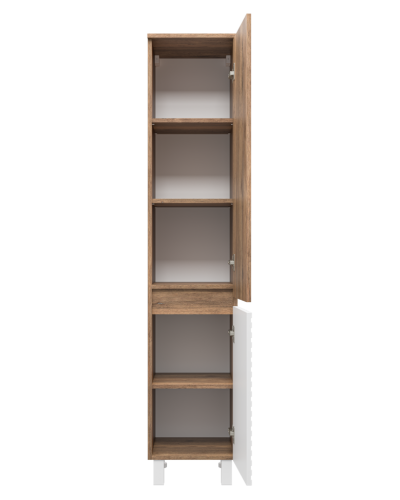 DAKOTA - 35 Пенал подвес/напол. правый (ДСП (Дуб Гал. Белый)