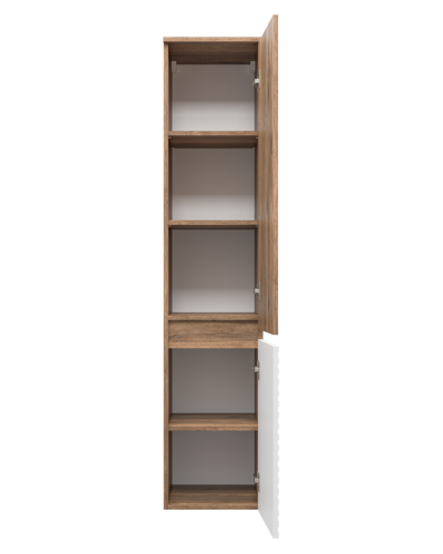 DAKOTA - 35 Пенал подвес/напол. правый (ДСП (Дуб Гал. Белый)