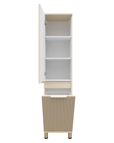 ENFIDA - 40 Пенал универс. левый бежевый с Б/К