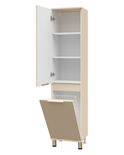 ENFIDA - 40 Пенал универс. левый бежевый с Б/К