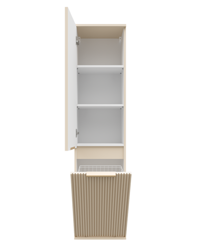 ENFIDA - 40 Пенал универс. левый бежевый с Б/К