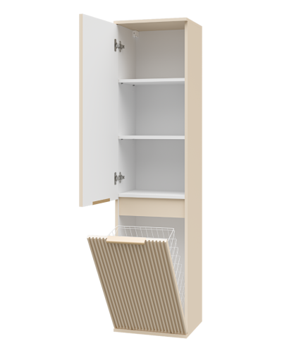 ENFIDA - 40 Пенал универс. левый бежевый с Б/К