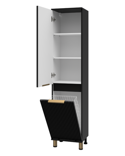 ENFIDA - 40 Пенал универс. левый черный с Б/К