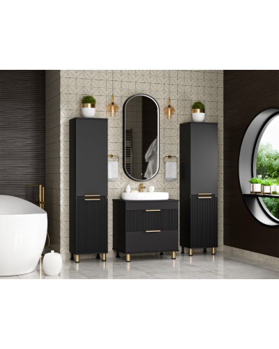 ENFIDA - 40 Пенал универс. левый черный с Б/К