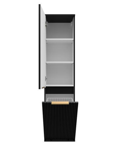 ENFIDA - 40 Пенал универс. левый черный с Б/К